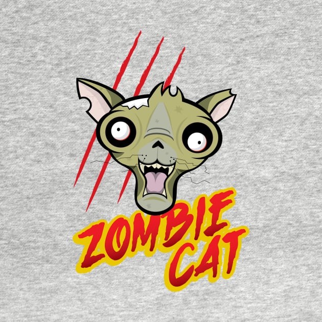 Zombie Cat by Maz Store